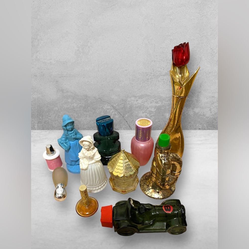 Antique Avon bottles bundle